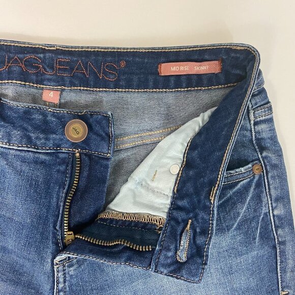 JAG Jeans Women's Size 4 (26 x 30) Mid Rise Skinny Medium Wash - Picture 10 of 11